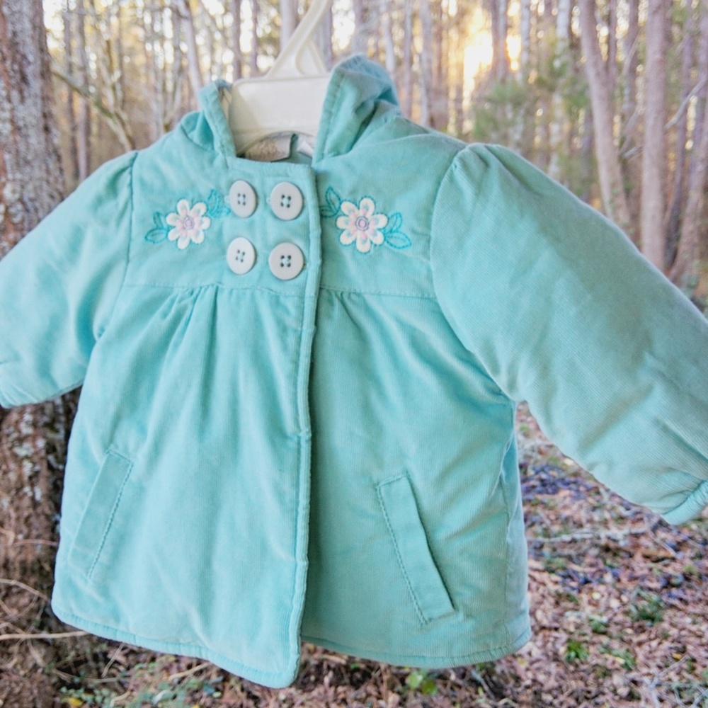 Koala Baby Aqua Lined Jacket/Hoodie 3-6 month
